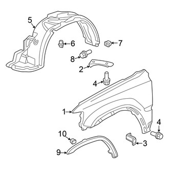 Honda OE - Fender & Components
