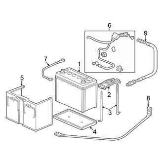 Honda OE - Electrical - Battery