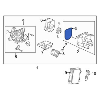 Honda OE - Distributor Cap Gasket