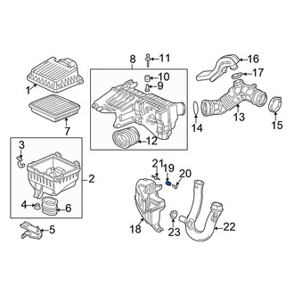 Honda OE - Air Filter Housing Grommet