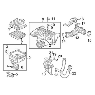 Honda OE - Engine / Transaxle - Air Intake