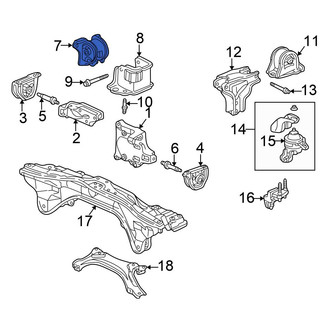Honda OE - Manual Transmission Mount