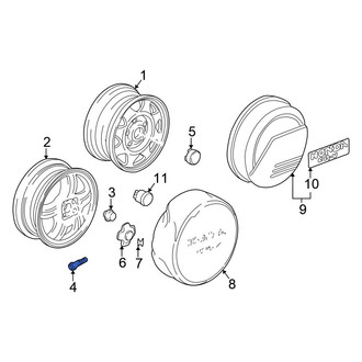 Honda OE - Tire Valve Stem