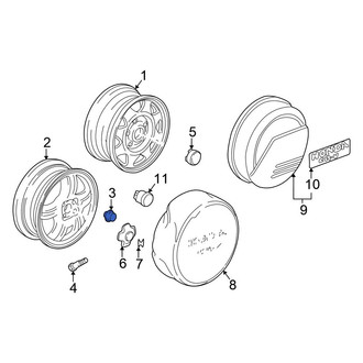 Honda OE - Wheel Lug Nut