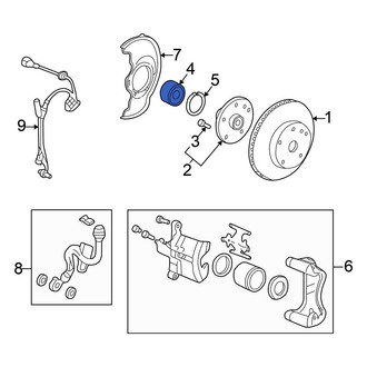 Honda OE - Front Wheel Bearing