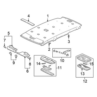 Honda OE - Roof - Interior Trim