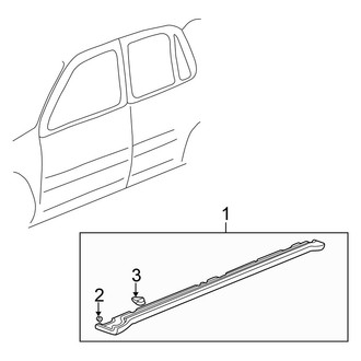 Honda OE - Pillars, Rocker & Floor - Exterior Trim