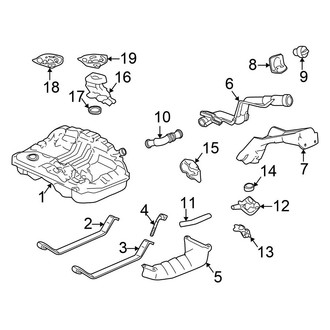 Honda OE - Fuel System Components