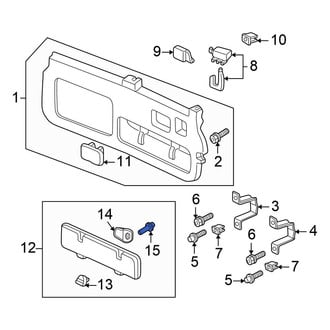 Honda OE - Lower Steering Column Cover Screw