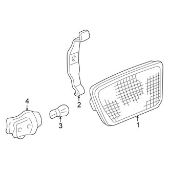 Honda OE - Rear Lamps - Side Marker Lamps