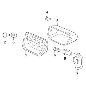 Honda OE - Rear Lamps - High Mounted Stop Lamp
