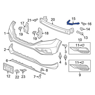 Honda OE - Front Right Headlight Bracket