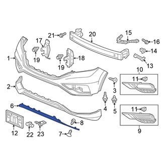 Honda OE - Front Valance Panel