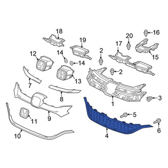 Honda OE - Front Lower Grille