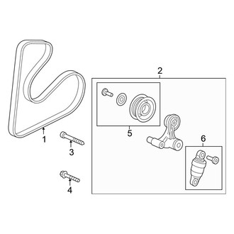 Honda OE - Cooling - Belts & Pulleys