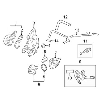 Honda OE - Cooling - Water Pump
