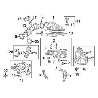 Honda OE - Engine / Transaxle - Air Intake