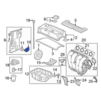 Honda OE - Engine Timing Cover