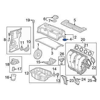 Honda OE - Engine Valve Cover Washer Seal