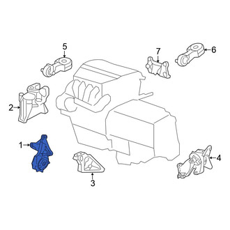 Honda OE - Front Engine Mount
