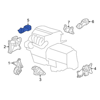 Honda OE - Upper Engine Support Rod
