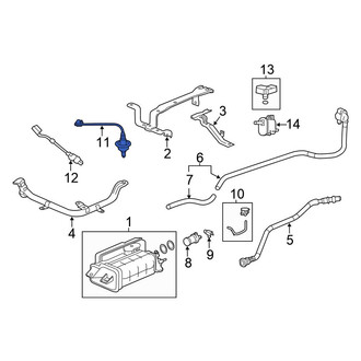 Honda OE - Front Oxygen Sensor