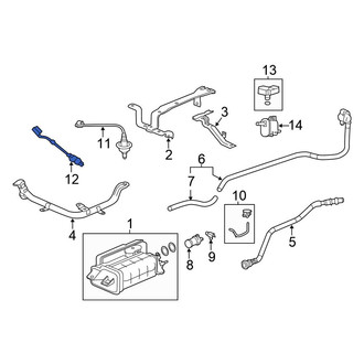 Honda OE - Rear Oxygen Sensor