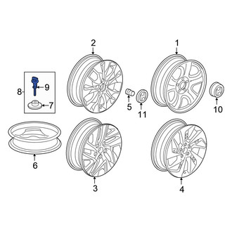 Honda OE - Spare Tire Bolt
