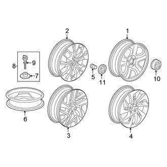 Honda OE - Spare Tire Stud