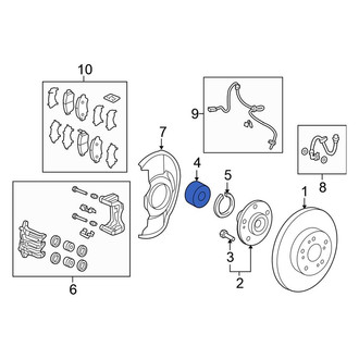 Honda OE - Front Wheel Bearing