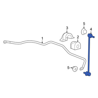 Honda OE - Front Suspension Stabilizer Bar Link