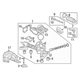 Honda OE - Steering Gear & Linkage