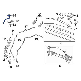 Honda OE - Wiper Arm Cap