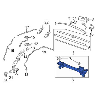 Honda OE - Wiper Linkage