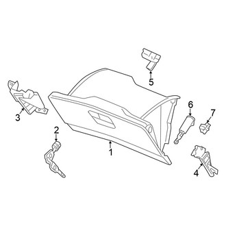 Honda OE - Instrument Panel - Glove Box