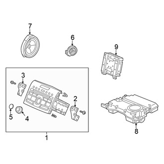 Honda OE - Instrument Panel - Sound System
