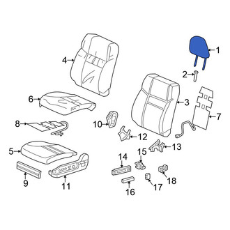 Honda OE - Front Right Headrest