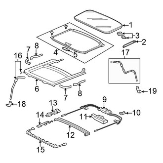 Honda OE - Roof - Sunroof (EX / EX-L)