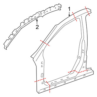 Honda OE - Pillars, Rocker & Floor - Aperture Panel