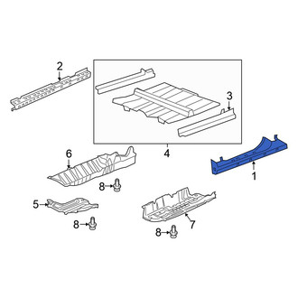 Honda OE - Left Rocker Panel