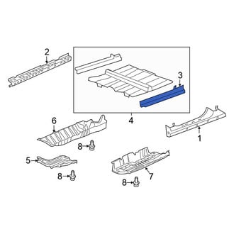 Honda OE - Left Rocker Panel