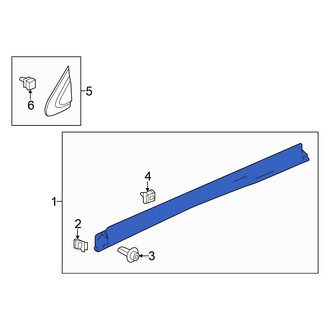 Honda OE - Left Rocker Panel Guard