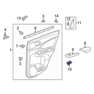 Honda OE - Rear Door Window Switch
