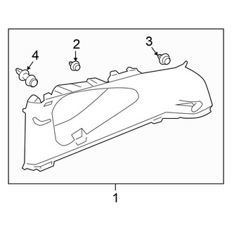Honda OE - Quarter Panel - Interior Trim