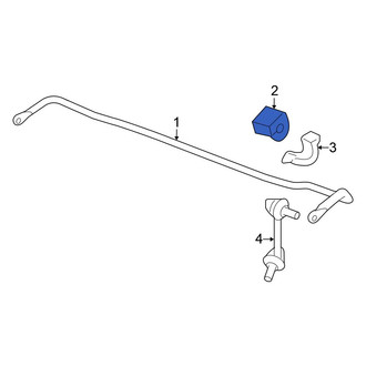 Honda OE - Rear Suspension Stabilizer Bar Bushing