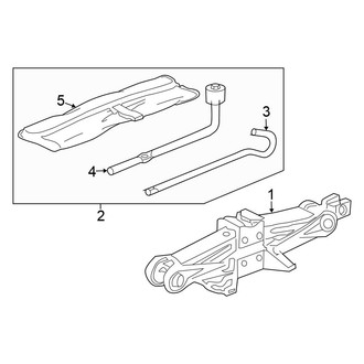 Honda OE - Rear Body & Floor - Jack & Components