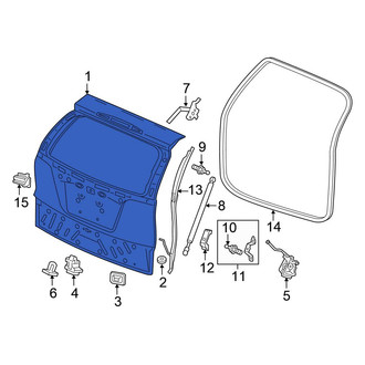 Honda OE - Rear Liftgate