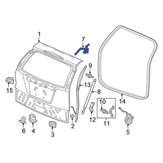 Honda OE - Rear Left Liftgate Hinge
