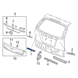 Honda OE - Rear Hatch Emblem