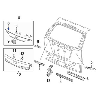 Honda OE - Spoiler Nut